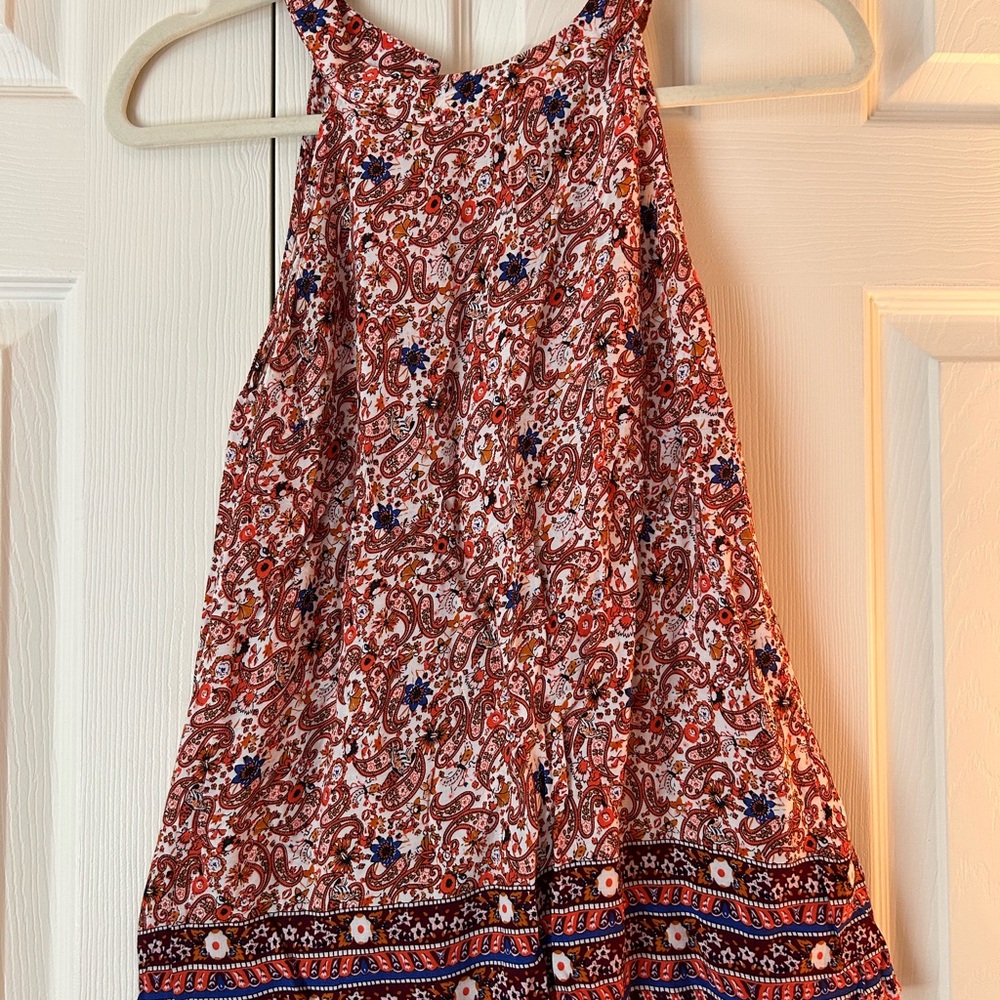Floral Paisley Sleeveless Tank